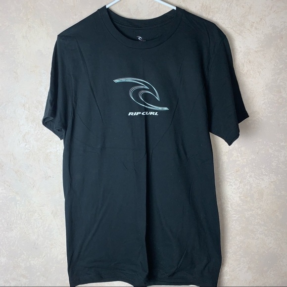Rip Curl Black T-Shirt NWT - Picture 1 of 6